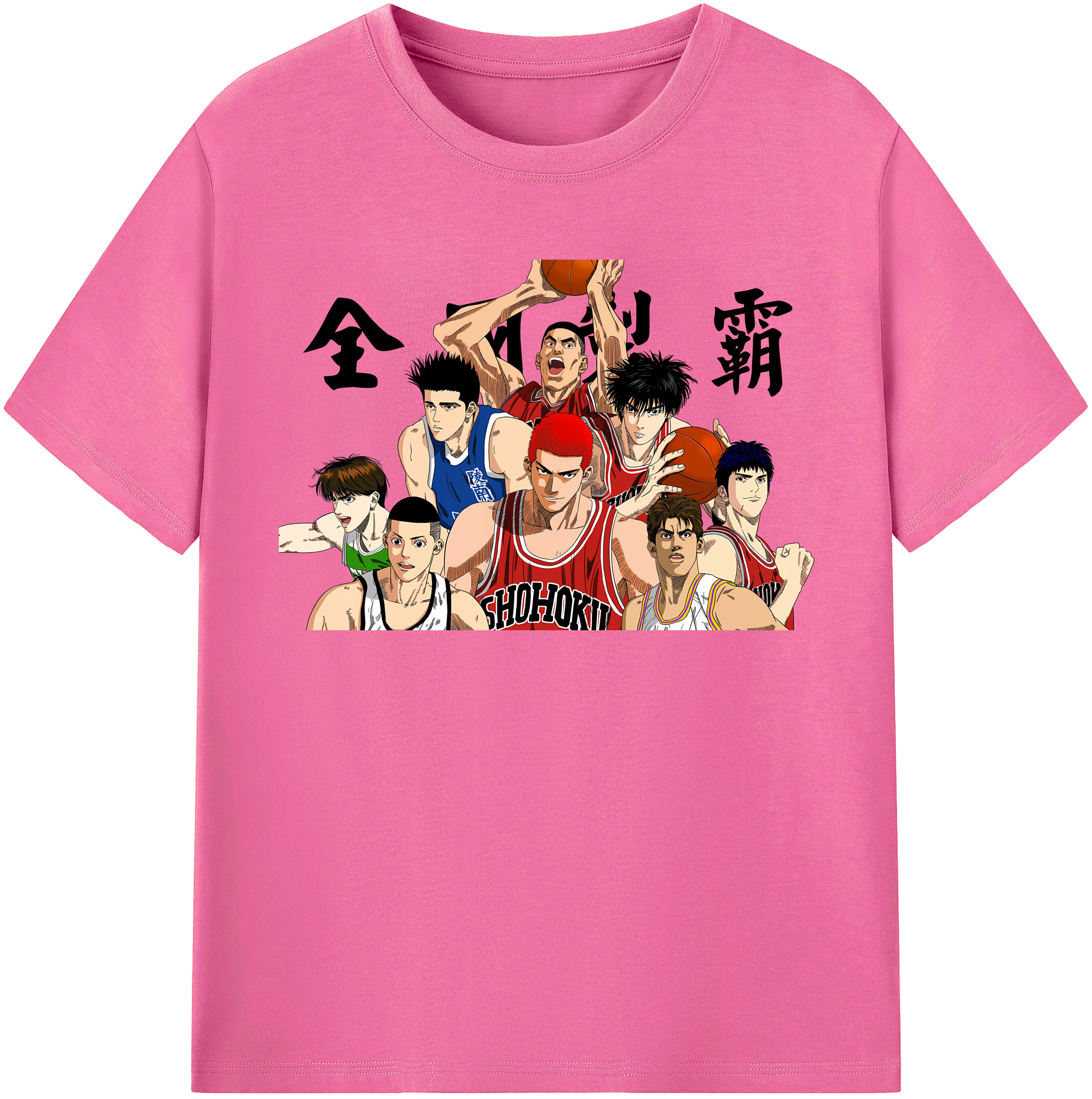 （画像用） SLAM DUNK／スラムダンク レディースカジュアルプリントTシャツ（綿100％）